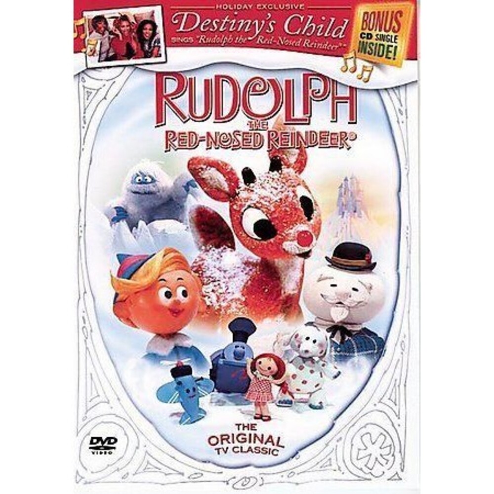 Rudolph the Red-Nosed Reindeer (DVD, 2005) with special CD from Destiny's Child